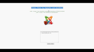 Hack all Joomla Site! (0Day Script) (Private Script)