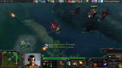 Dota 2 Ability Draft - 1070 Attack Range Lina Gameplay Commentary