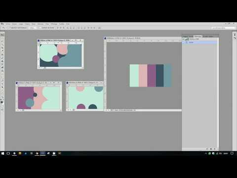 Vidéo: Comment obtenir la palette de couleurs dans Photoshop ?