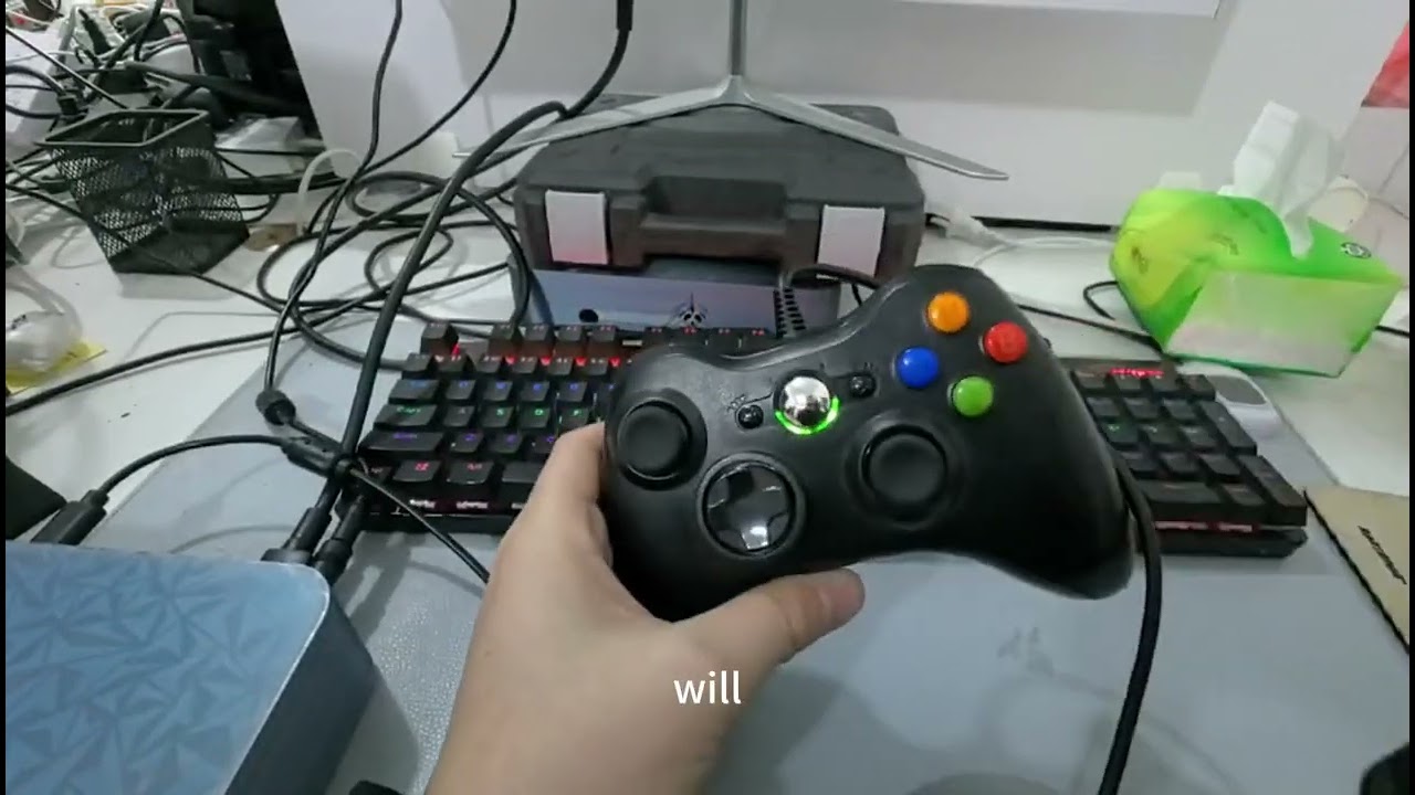 Wireless controller and wired controller Settings