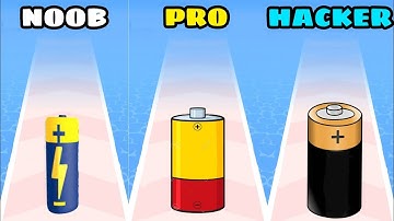 Battery run game level 31 to 35 gameplay