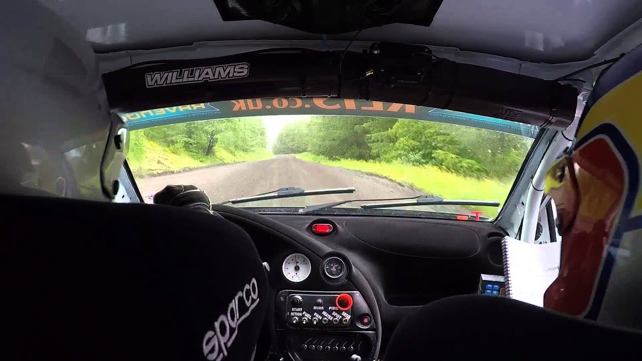 Red Dragon Rally JAMES WILLIAMS & DAI ROBERTS RED DRAGON RALLY 2015 SS1 - YouTube
