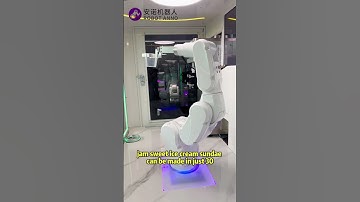 Start cool and sweet journey with RobotAnno robot ice cream kiosk #icecream #vendingmachinefactory