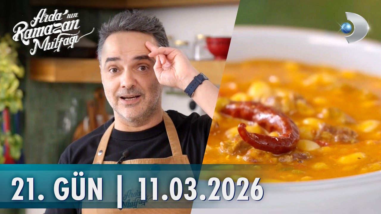 Arda'nın Ramazan Mutfağı 21. Gün | Kuru Fasulye, Pirinç Pilavı ve Muzlu Kaşık Tatlısı