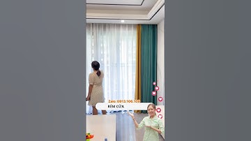 Thi công rèm cửa đẹp, rèm vải chống nắng quận 7 tphcm #shorts remcua
