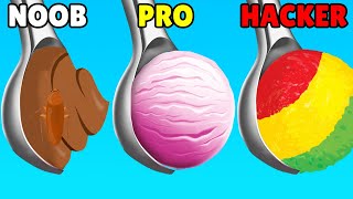 NOOB vs PRO vs HACKER in Dessert DIY