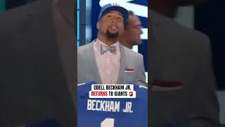 OBJ is back with the Giants #obj
