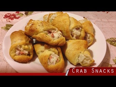 Cream Cheese Crab Puff Snacks