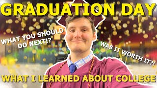 WHAT I LEARNED AFTER GRADUATING COLLEGE (What You Should Do Next & Nobody Tells You)