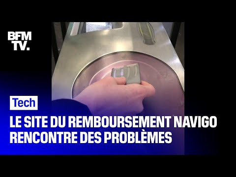 Le site de remboursement du pass Navigo accumule les problèmes techniques lors de son lancement