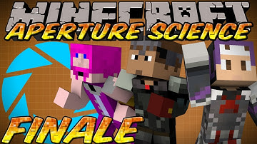 Minecraft Aperture Science Fissure Map FINALE w/ Logdotzip, & Kkcomics!