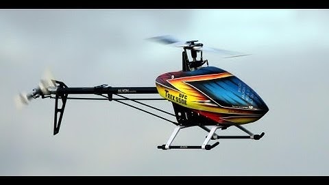 Trex 550 DFC the newest Align 550, Joes first flight