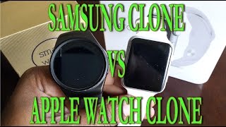 Samsung Gear 2 Clone vs Apple Watch Clone. KW18 vs IWO: version 1 (part1)