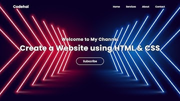 How to Create a Website using HTML and CSS Step by Step Tutorial | Website Design