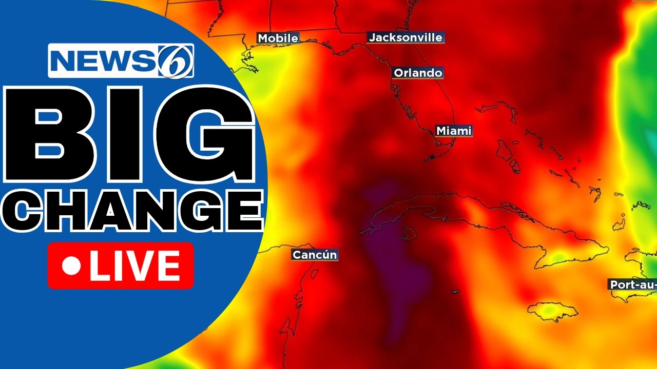 🔴NEWS 6 WEATHER LIVE | The Weather Pattern Is About To Change ...