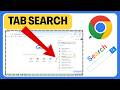 How to Check Search Tab List in Chrome (Step-by-Step Guide)