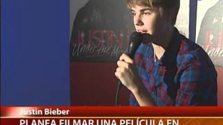 Justin Bieber en CHILE entrevista antes del show 15 Oct 2011 C13