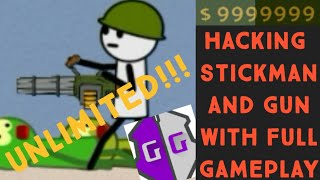Stickman and Gun 3 : Zombie shooter full gameplay with hack | Stuffz Guy screenshot 4
