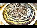 Манник Зебра На Кефире С Молочной Заливкой / Сочный Пирог / Zebra Cake Recipe