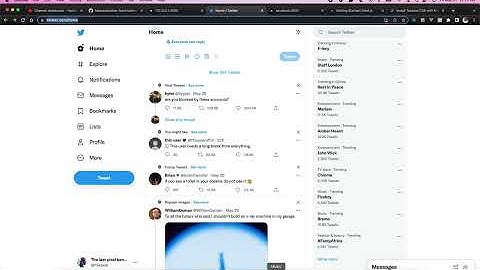 Designing Twitter Feed page with NextJs and TailwindCSS