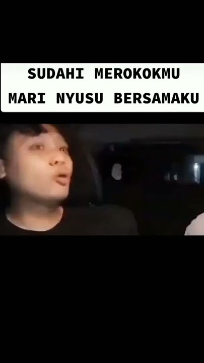 meme viral‼️ sudahi merokok mu mari nyusu bersamaku🤣