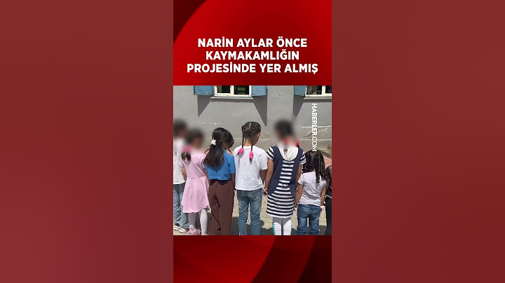 Narin, Kaymakamlığın Projesinde Yer Almış