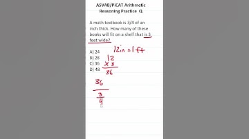 ASVAB/PiCAT Arithmetic Reasoning Practice Test Q: Conversions #acetheasvab w/ #grammarhero