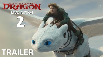 Hoe tem je een draak 2 - Live Action Eerste trailer (2027) Mason Thames,