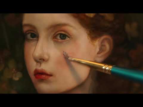 Painting a Portrait Timelapse Preview