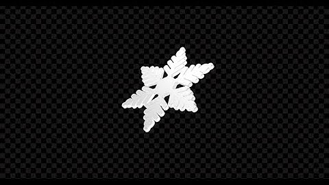 3D Snowflake Rotating V6 | Motion Graphics template - Envato elements