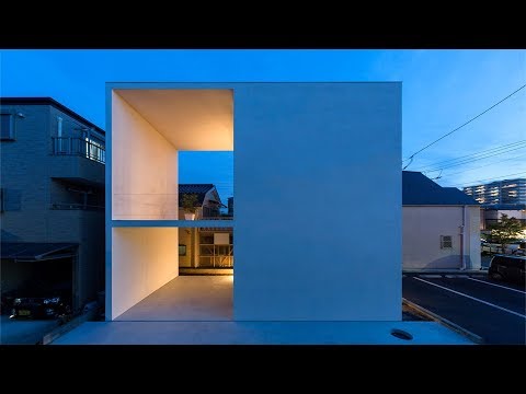 वीडियो: योशीहिरो यामामोतो द्वारा न्यूनतमतम बॉक्स-आकार का घर: दांची हच
