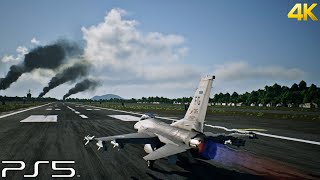 PS5) ACE COMBAT 7 Gameplay  Ultra High Realistic Graphics [4K HDR