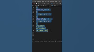 What is spaceship operator in PHP | Useful in Sorting operations |  #shortvideo  #phpdeveloper