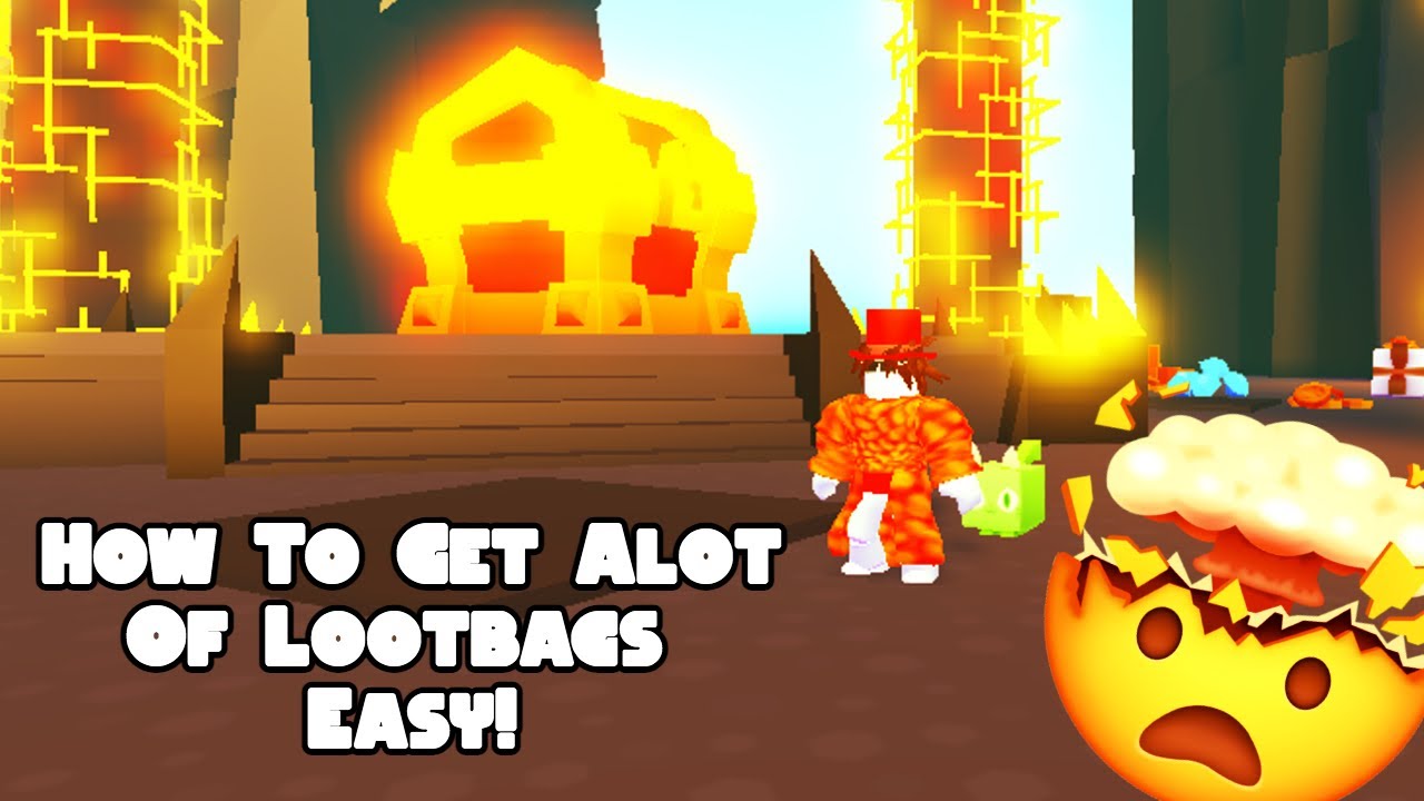 How to easily Get ALOT of lootbags in Pet Simulator X! Roblox YouTube