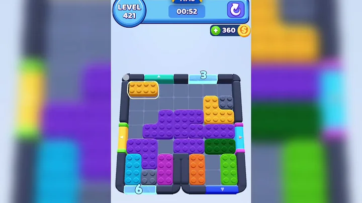 Color Block Jam Level 421 Walkthrough Solution