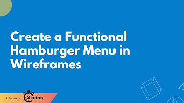 Create a Functional Hamburger Menu