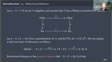 Adjoint School   Behavioural Metrics, Quantitative Logics, and Coalgebras
