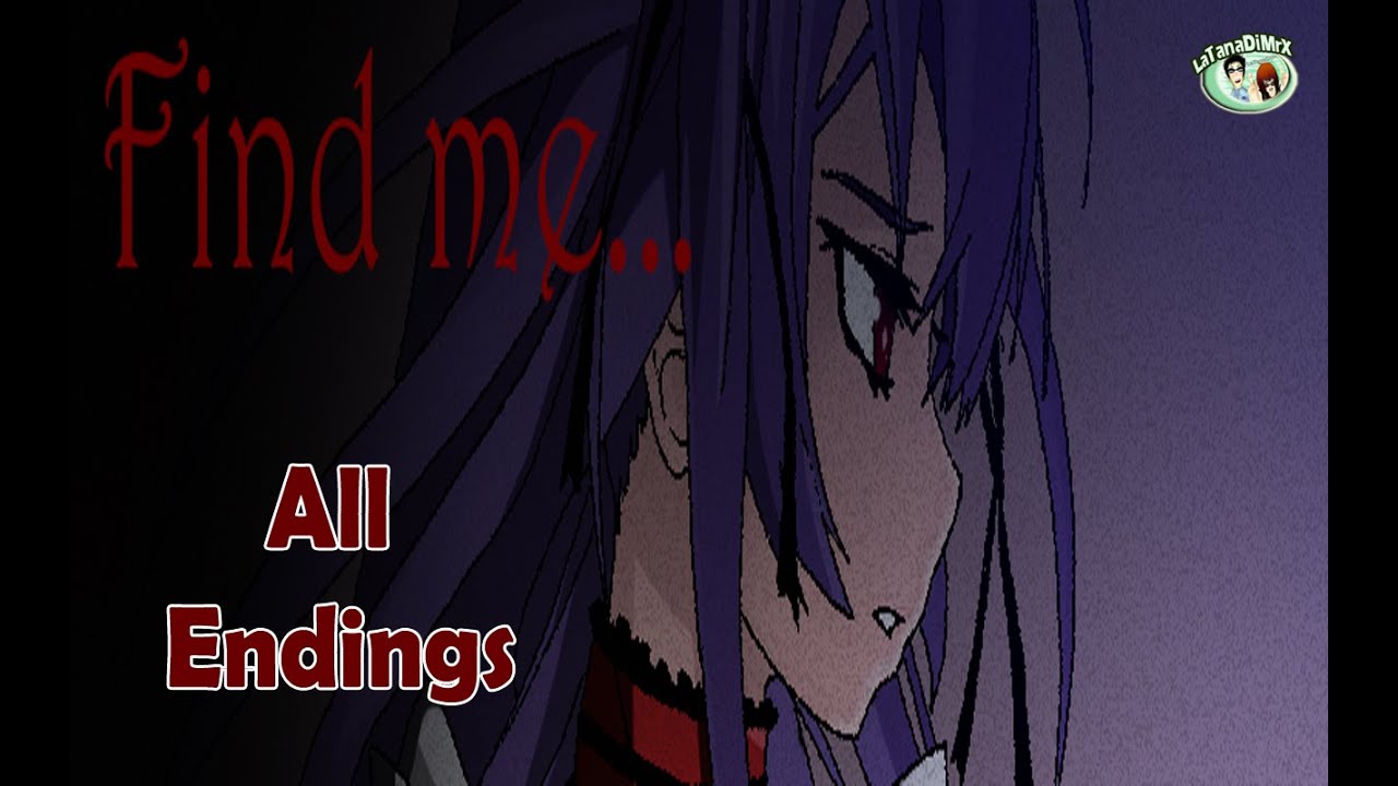 Find me...(Rpg Maker Horror) All Endings [HD] - YouTube