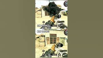 delta force mobile low vs high graphics #music #deltaforce #deltaforcegame #shorts