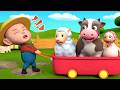 Rob the Farmer and His Animals 🐄🐷🐔 | Old MacDonald Song | Rosoo Nursery Rhymes &amp; Kids Songs