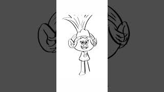 Lets Draw POPPY!!! | TROLLS
