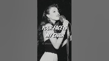 "Your Face Is My Chair" - Glenda Fairbach (1960s Pop Sensation)