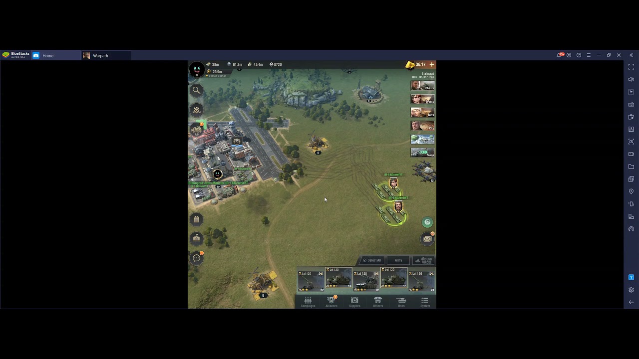 Warpath Liberation Selecting units YouTube