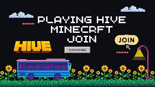 road to 1k sub minecraft bedrock hive,cubecarft join!