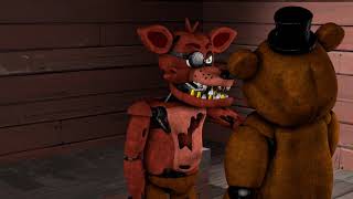 freddy and foxy fight 1/3