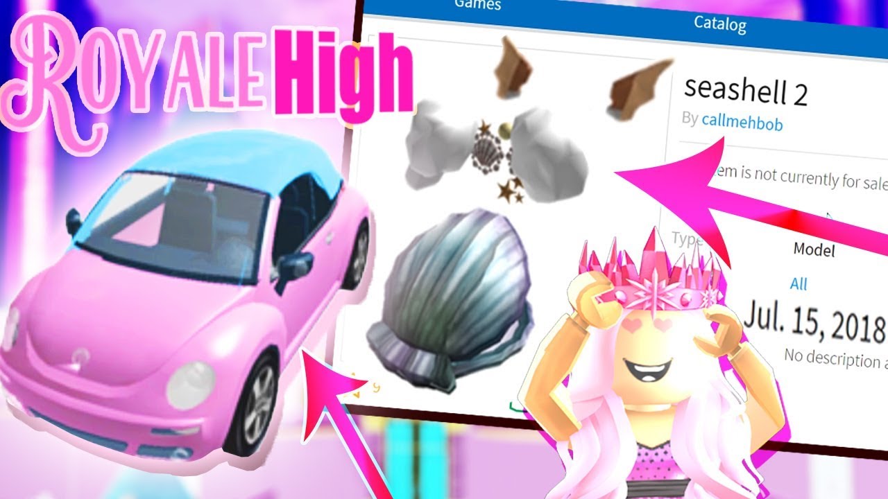 Royale High New Items Leaked Pink Convertible Store Front Youtube