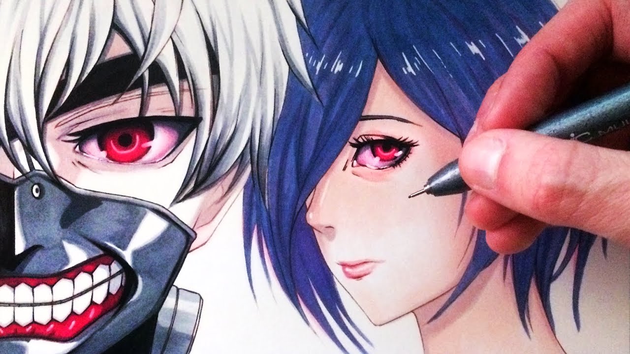 Featured image of post Tokyo Ghoul Kaneki And Touka Fanart Cute kaneki and touka art