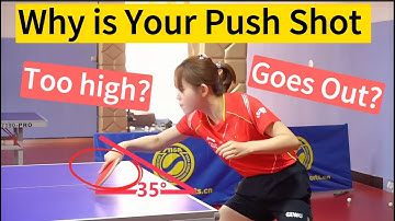 🎯Waarom is jouw push shot altijd te hoog of gaat hij eruit?