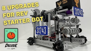 8 Upgrades for the REV Starter Bot (FTC Decode)