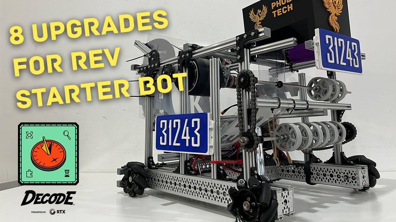 8 улучшений для REV Starter Bot (FTC Decode)